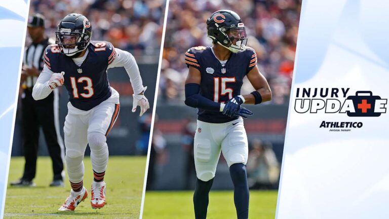 Bears’ injury report features updates on Rome Odunze, TJ Edwards…….